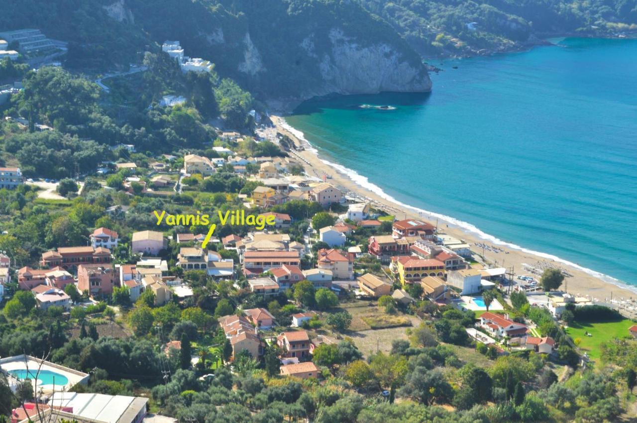 Yannis - Holiday Apartments On Agios Gordios Beach In Corfu Eksteriør billede